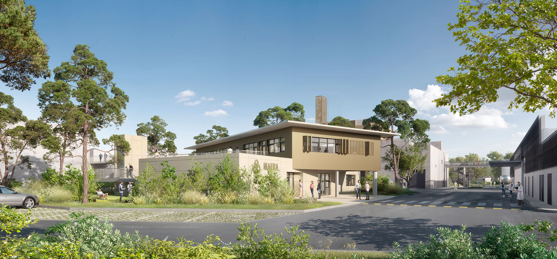 Vue depuis l'accueil