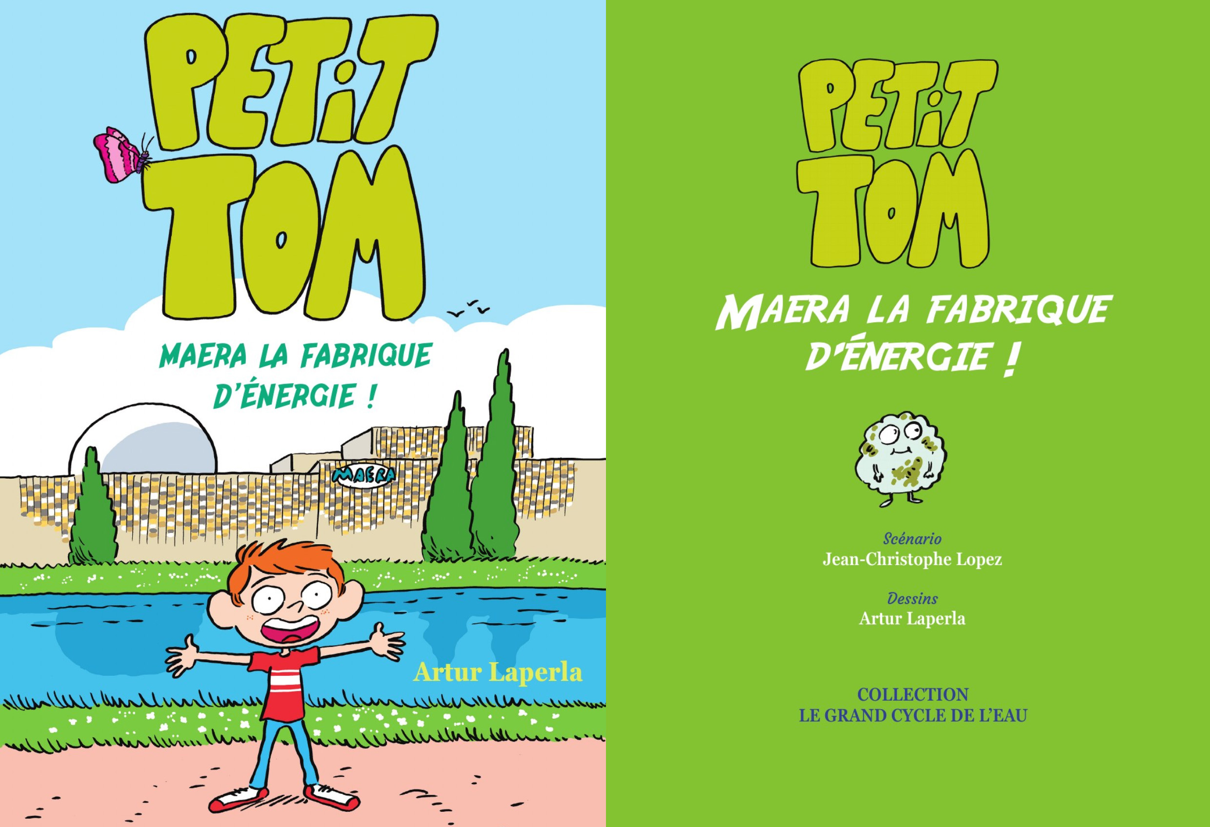Visuel de la BD Petit Tom 2 : Maera, la fabrique d'énergie !